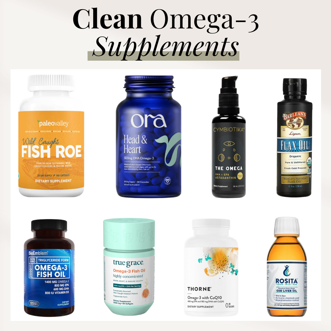 Clean Omega-3 Supplements