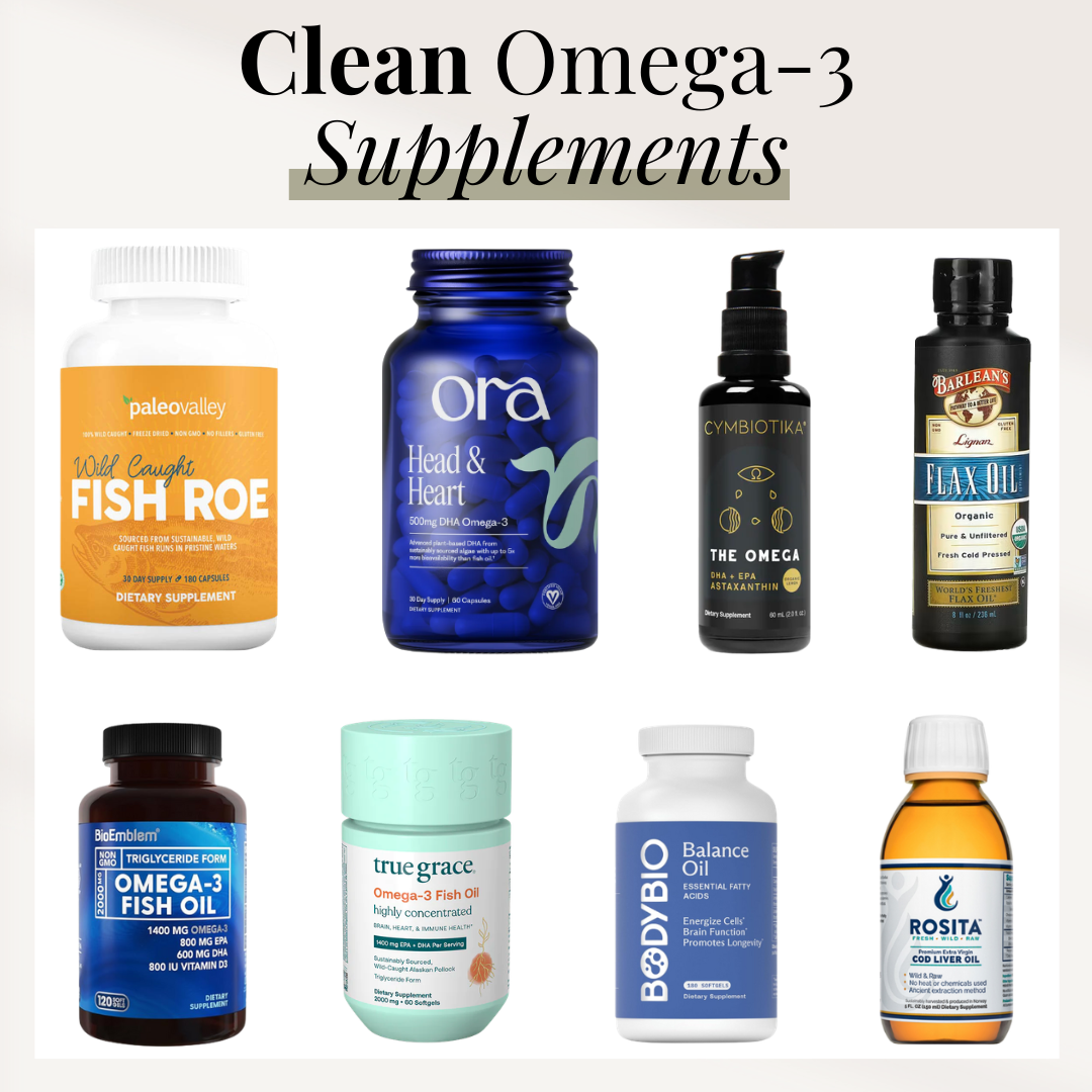 Clean Omega-3 Supplements