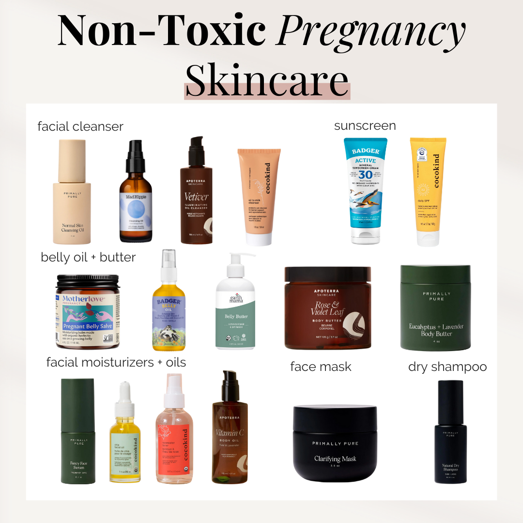 Non-Toxic Pregnancy Skincare