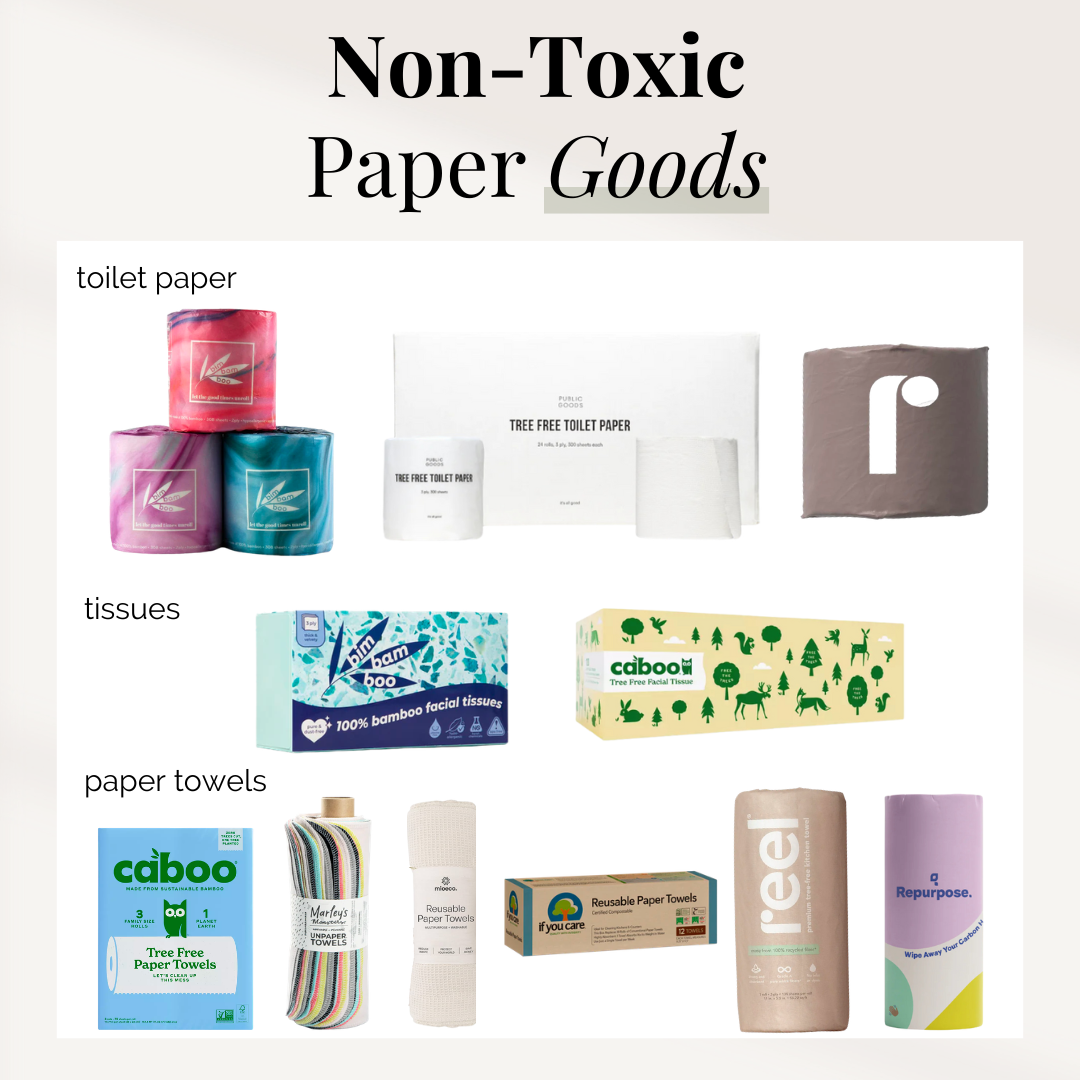 Non-Toxic Paper Goods