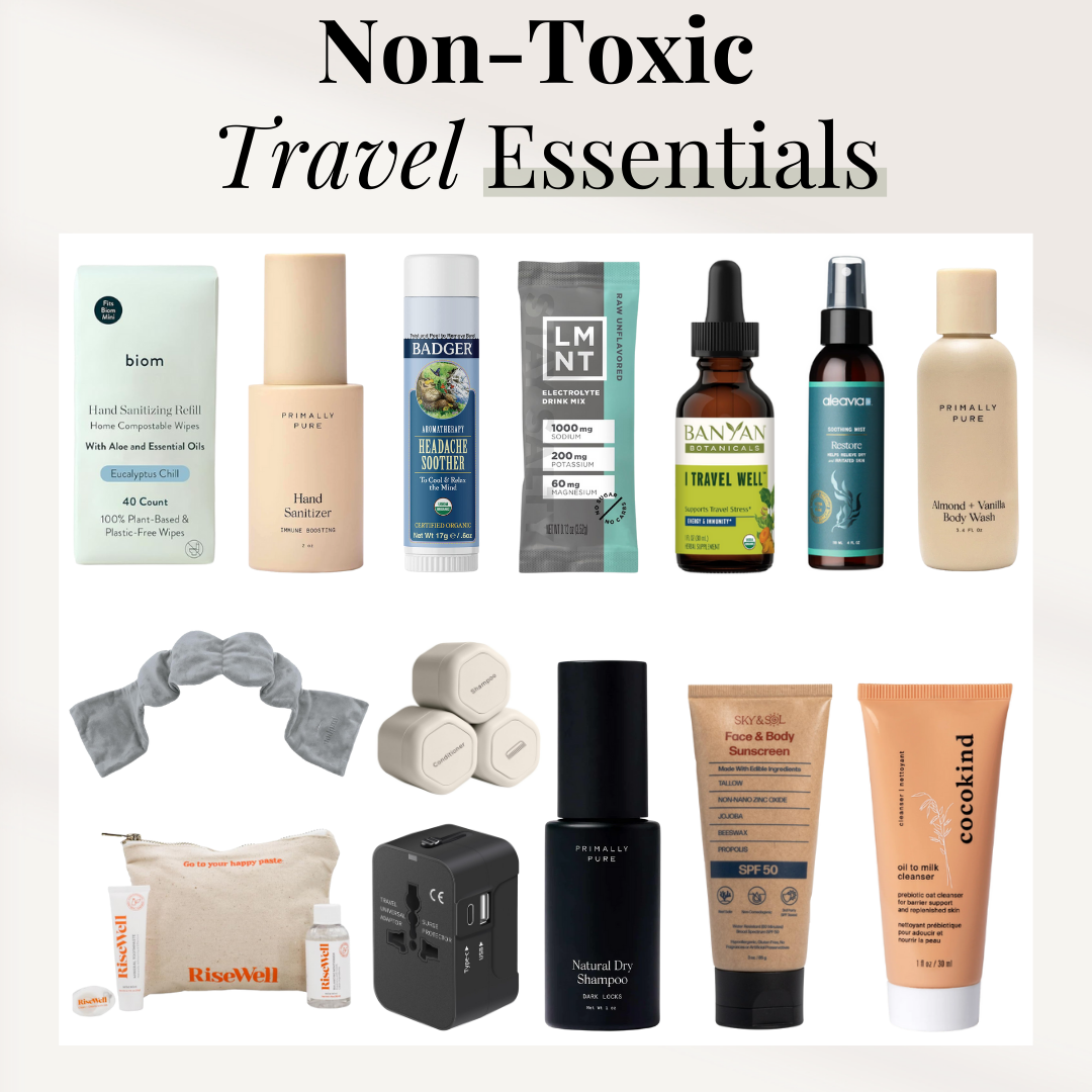 Non-Toxic Travel Essentials