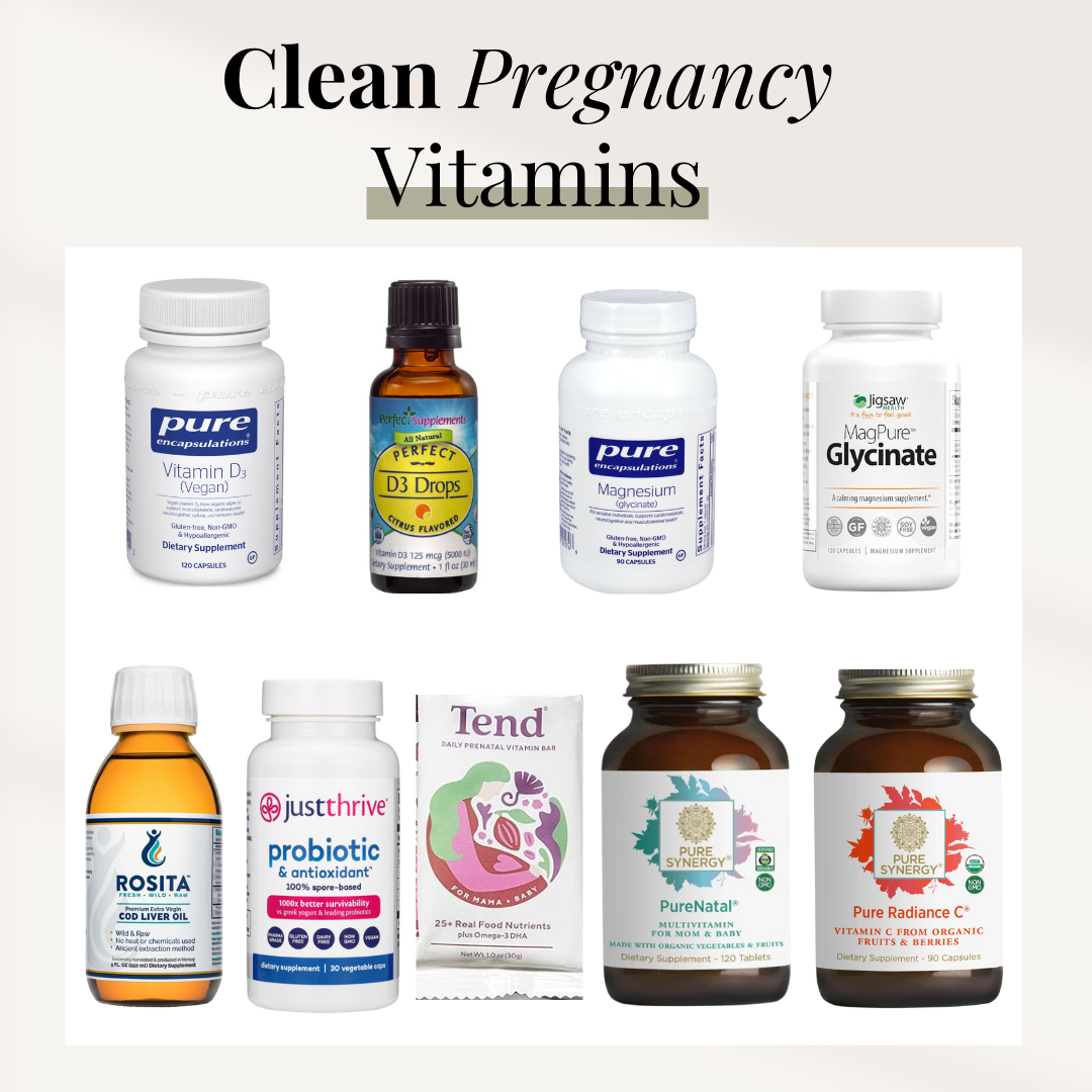 Clean Pregnancy Vitamins