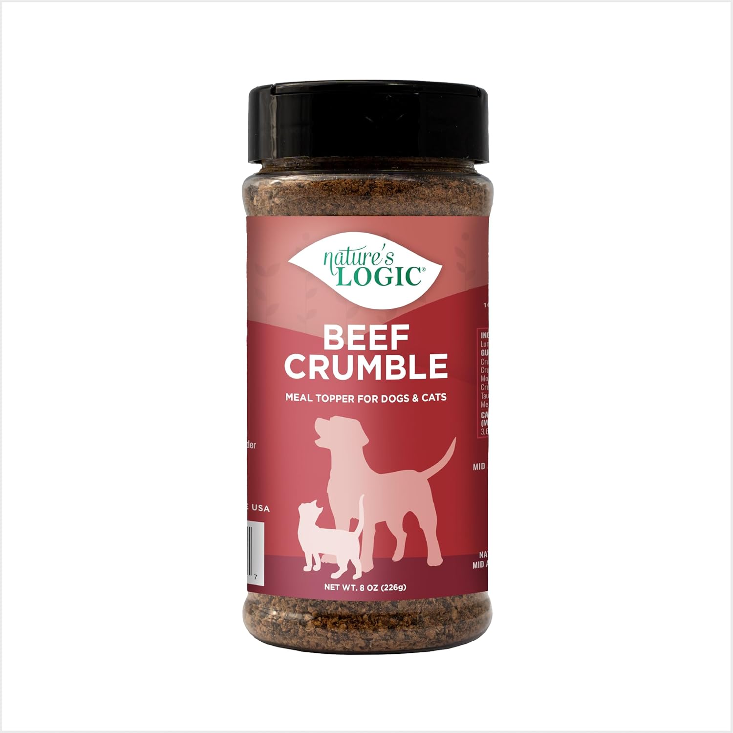 Beef Crumble Dry Dog & Cat Food Topper