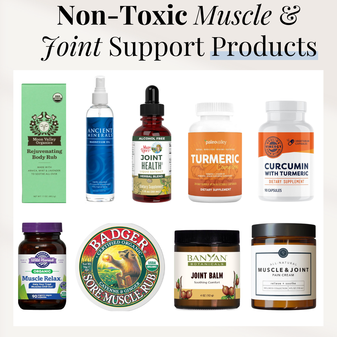 Non-Toxic Muscle + Joint Support Products