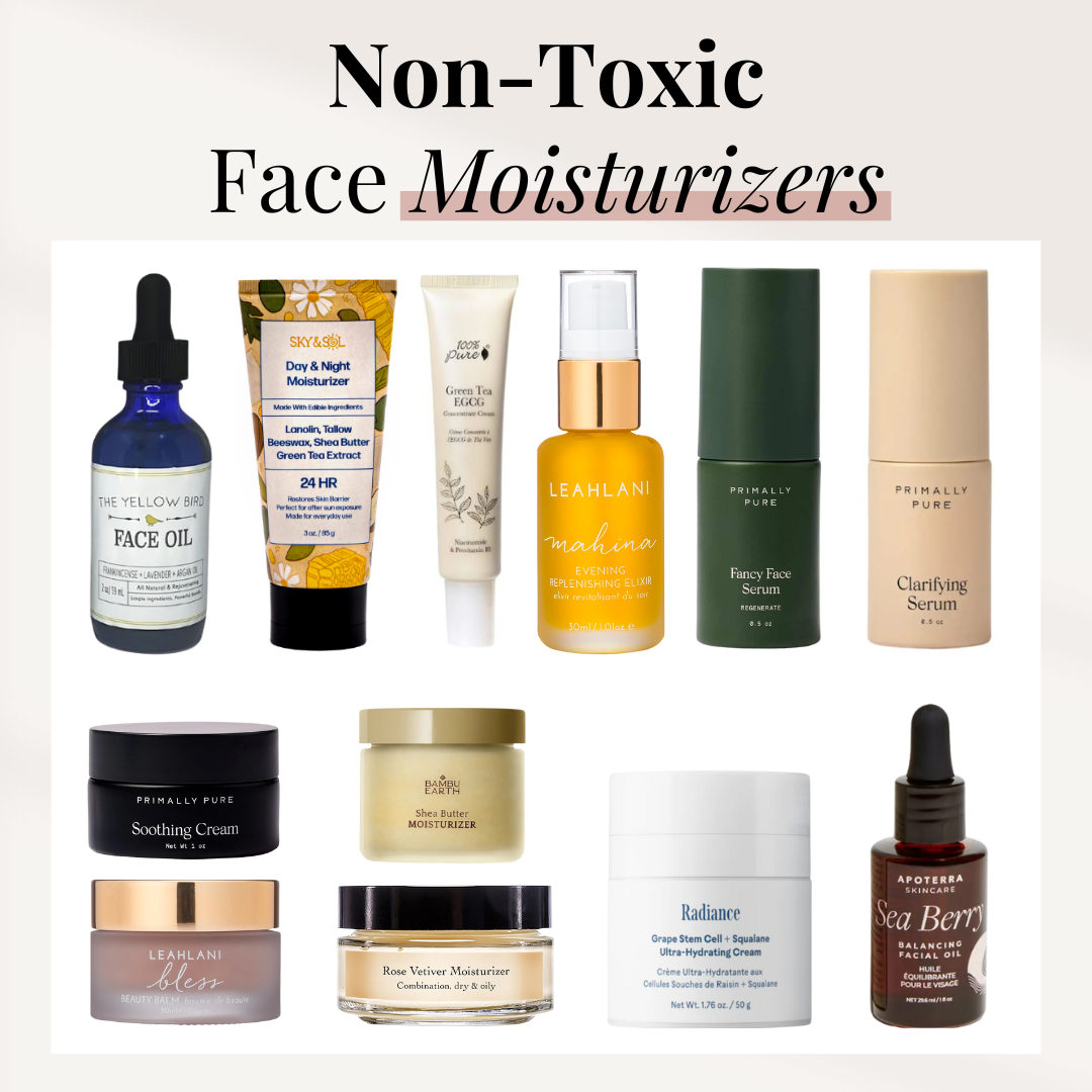 Non-Toxic Face Moisturizers