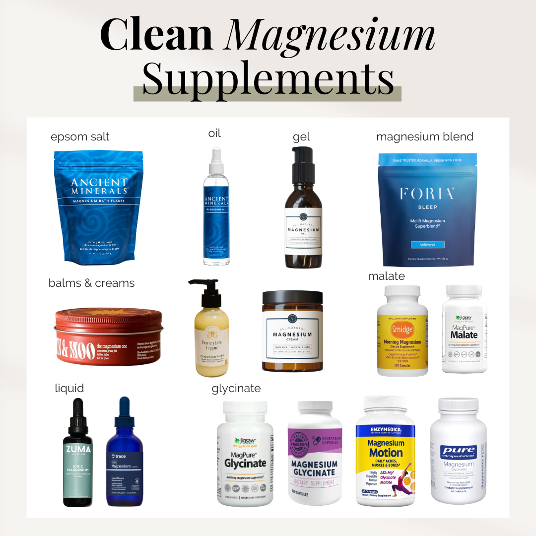Clean Magnesium Supplements