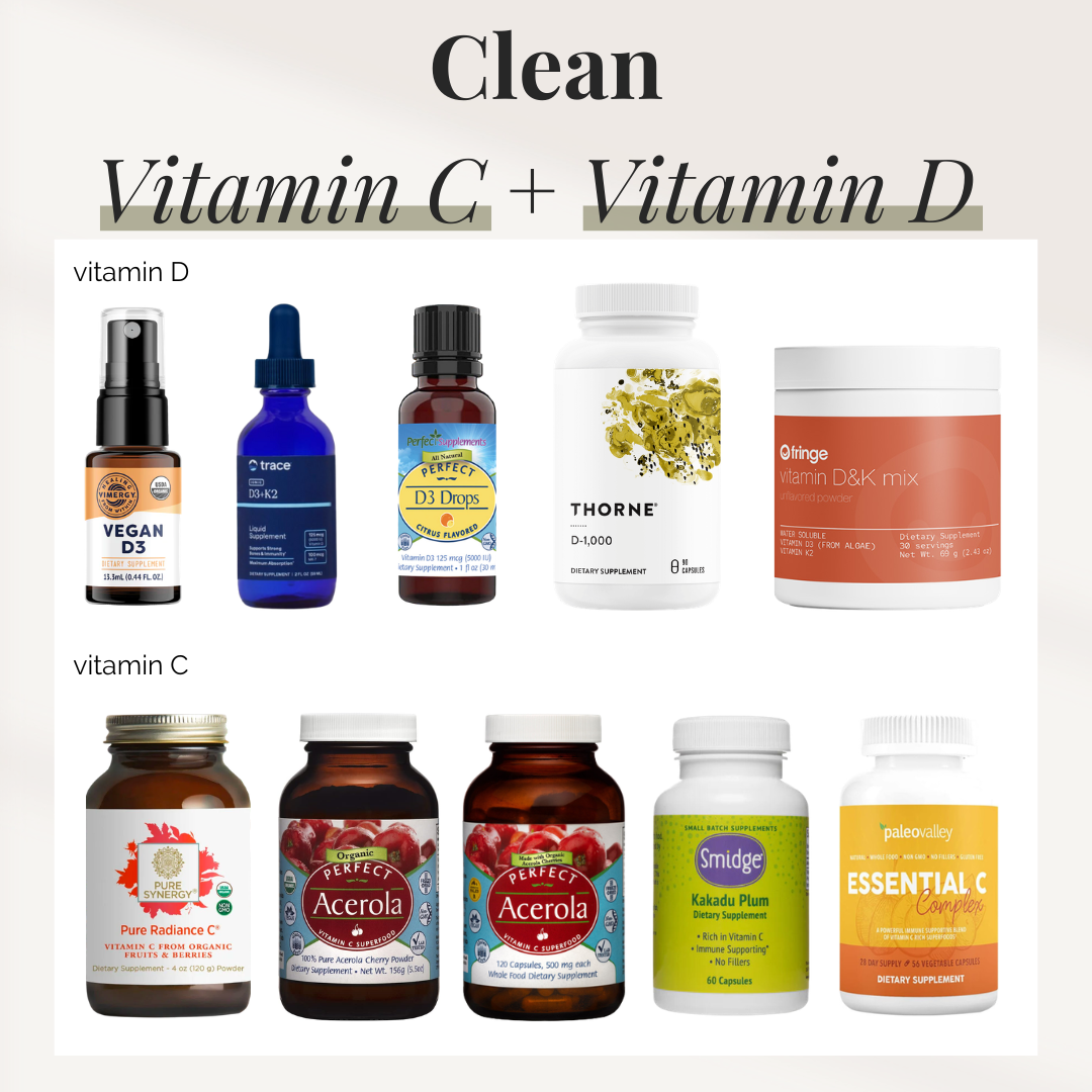 Clean Vitamin C + Vitamin D