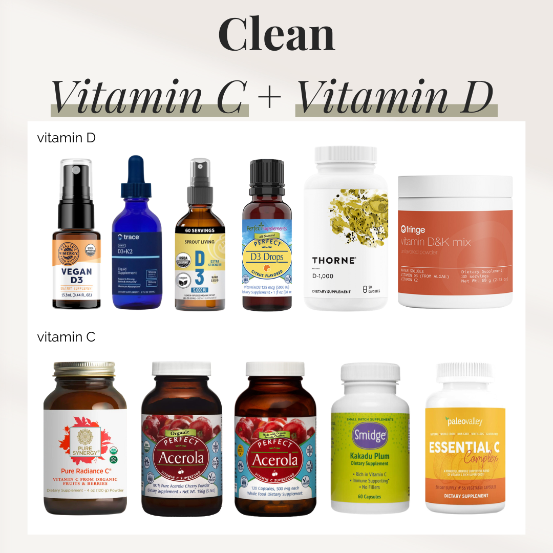 Clean Vitamin C + Vitamin D