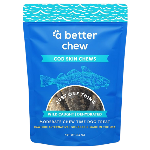 Wild Caught Cod Skin Dog Treats