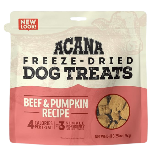 Freeze-Dried Dog Treats (Beef & Pumpkin)
