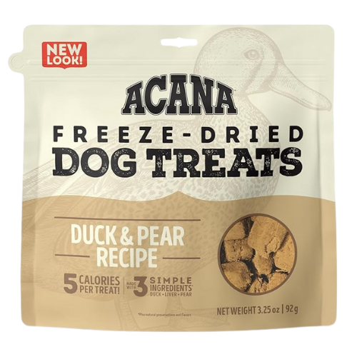 Freeze-Dried Dog Treats (Duck & Pear)