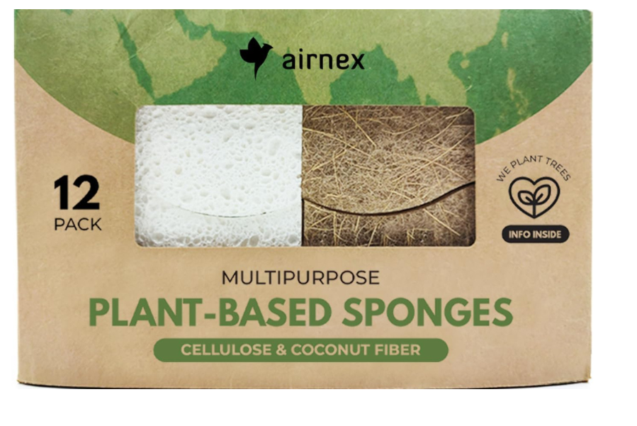 Airnex - Natural Kitchen Sponge