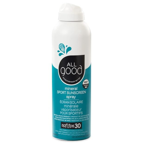 All Good_Mineral Sport Sunscreen Spray SPF 30