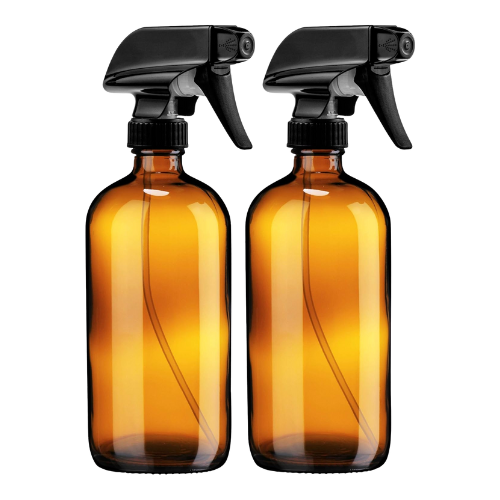 Amber Glass Spray Bottles