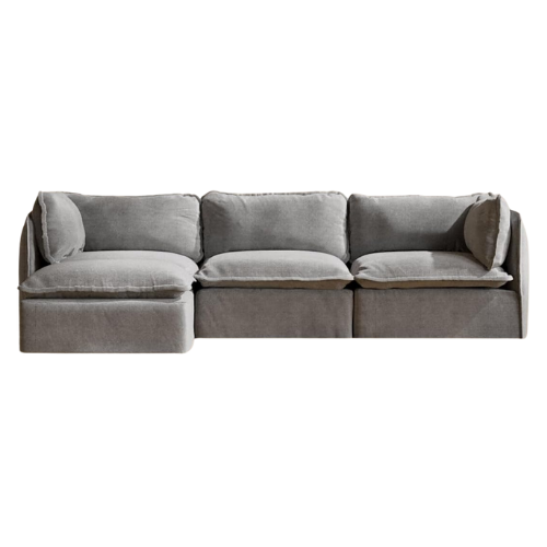 Modular Washable 3-Seater Sectional Couch