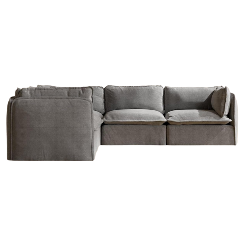 Modular Washable 5-Seater Corner Sectional Couch