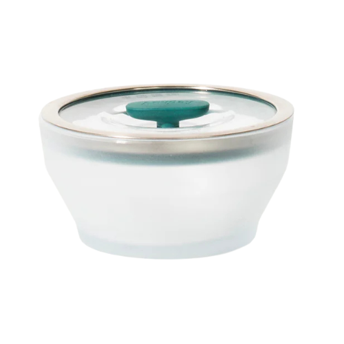 Glass Food Storage Round Deep Dish, 4 Cup