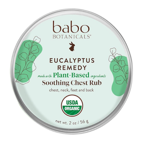Organic Soothing Chest Rub