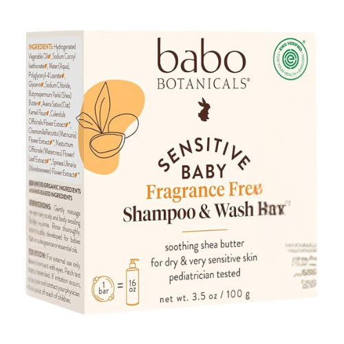 Sensitive Baby Shampoo & Wash Bar