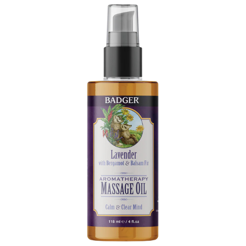Badger_Lavendar Aromatherapy Massage Oil