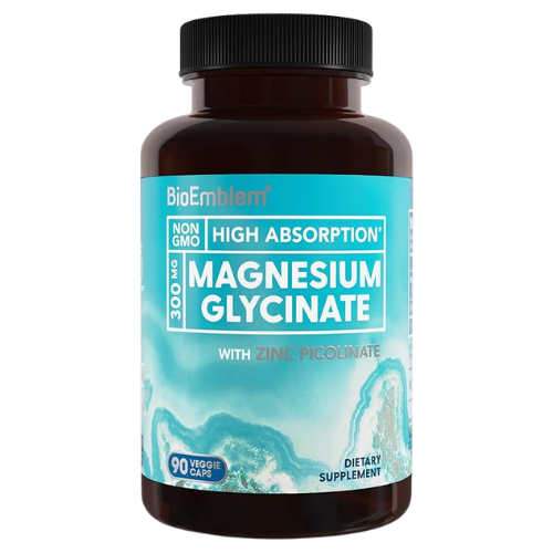 Magnesium Glycinate Capsules with Zinc