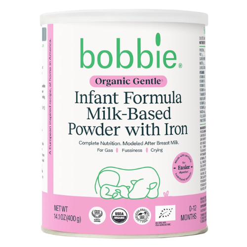 Organic Gentle Infant Formula with Iron