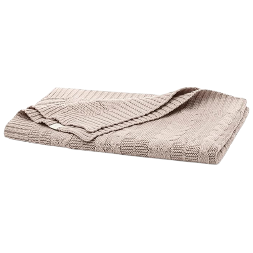 Cable Knit Baby Blanket
