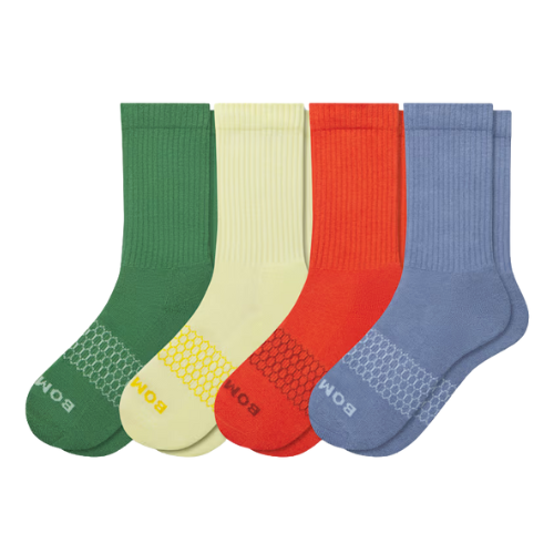 Kids Solids Calf Sock, 4pk