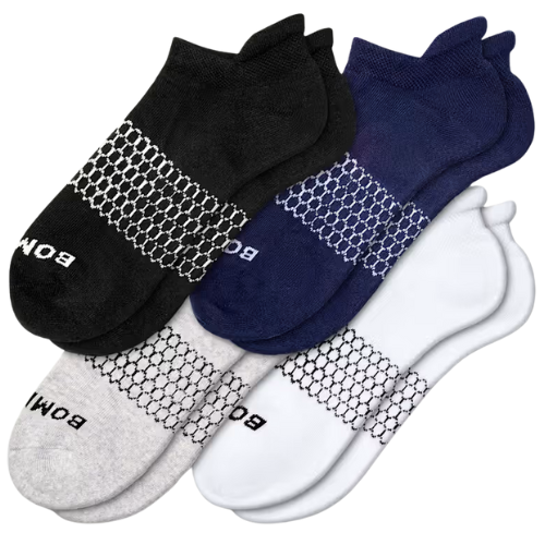 Bombas_Womens Solids Ankle Socks, 4pk