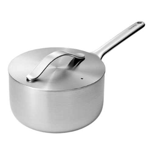 Caraway Home_Sauce Pan (Stainless Steel)
