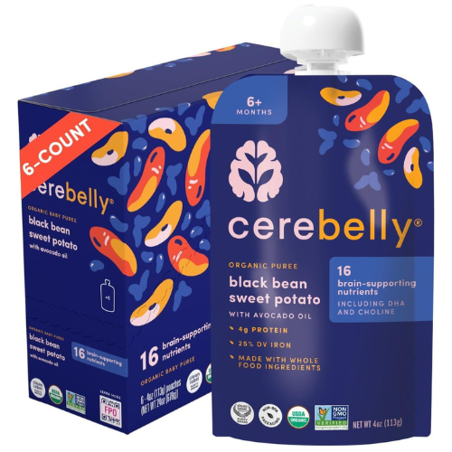 Organic Baby Food Puree (Black Bean Sweet Potato)