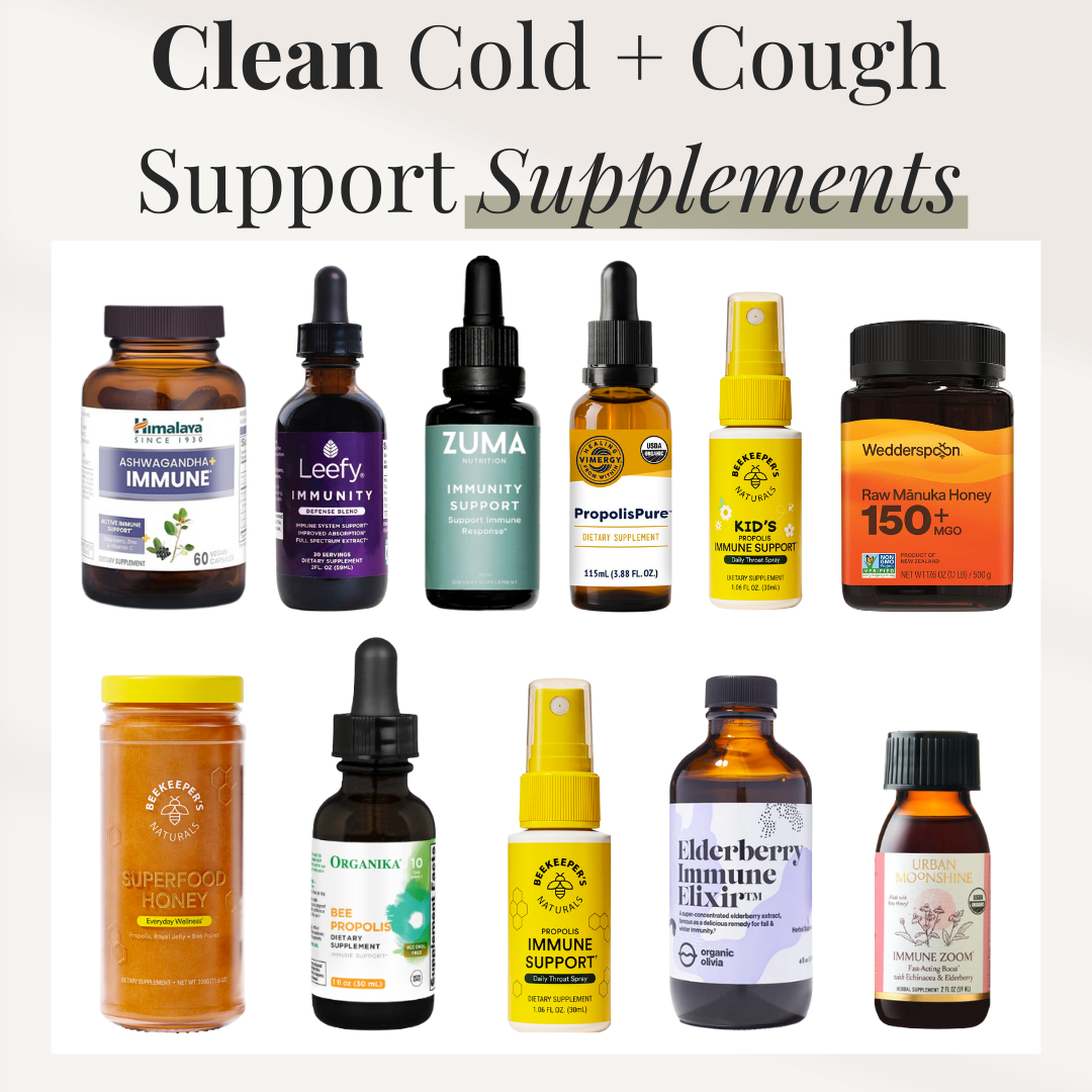 Clean Cough & Cold Support Supplements