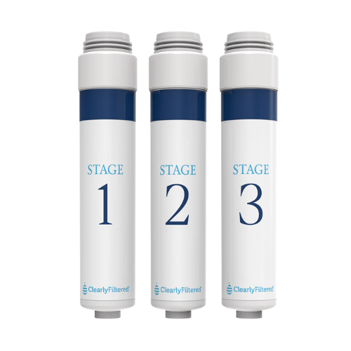 3-Stage Under the Sink Replacement Water Filters