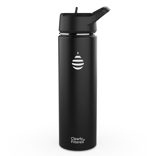 Stainless Steel Filtered Water Bottle, 20oz