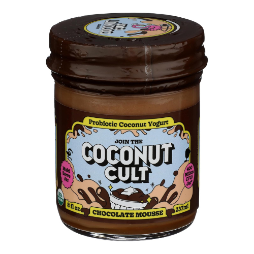 Organic Probiotic Coconut Yogurt (Chocolate Mousse)