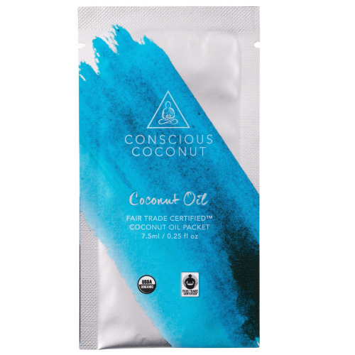 Travel Coconut Oil Packets, 25 pcs