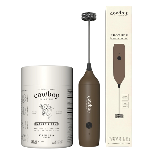 Cowboy Colostrum Starter Set (Vanilla)