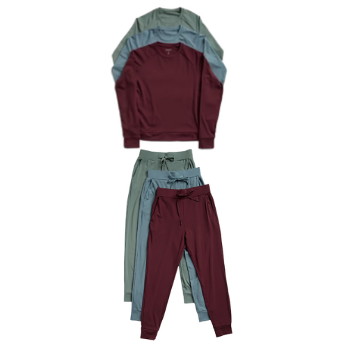 Cozy Earth_Womens Brushed Bamboo Jogger Set