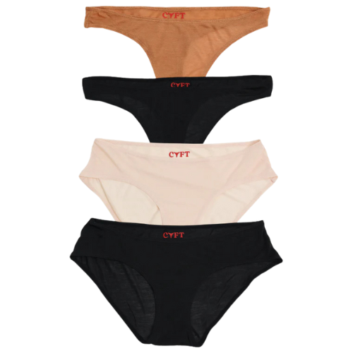 Better For You Bikinis & Thongs Bundle, 4pk