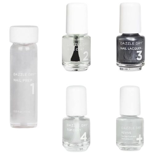 Mini Kit 4 Step Nail Polish System (Bold)