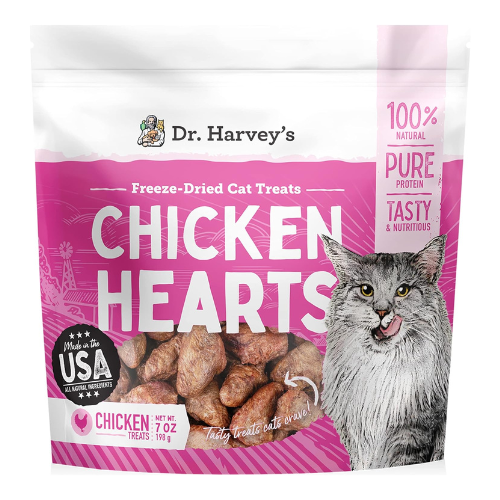 Dr. Harveys_Chicken Hearts Cat Treats