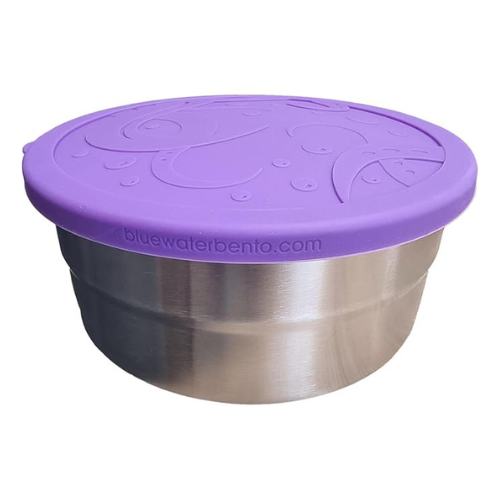 Stainless Steel Container Cup with Silicone Lid