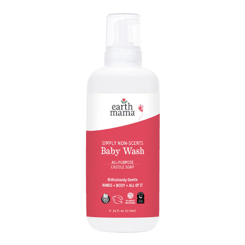 Earth Mama_Castile Baby Wash (Simply Non-Scents)