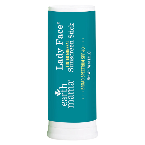 Earth Mama_Tinted Mineral Sunscreen Face Stick SPF 40
