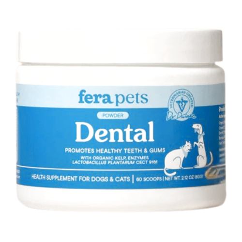 Dental Support Powder for Cats + Dogs