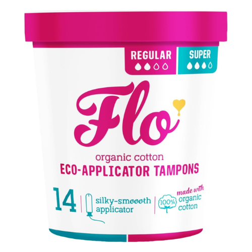 Organic Cotton Eco-Applicator Tampons