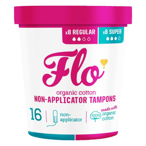 Organic Cotton Non-Applicator Tampons