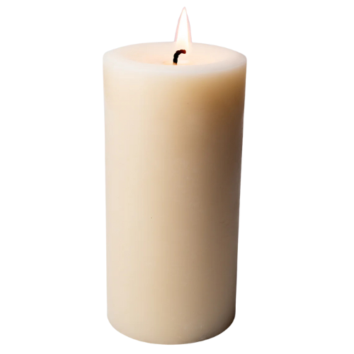 Fontana Candle Co._Tall Beeswax Pillar Candle