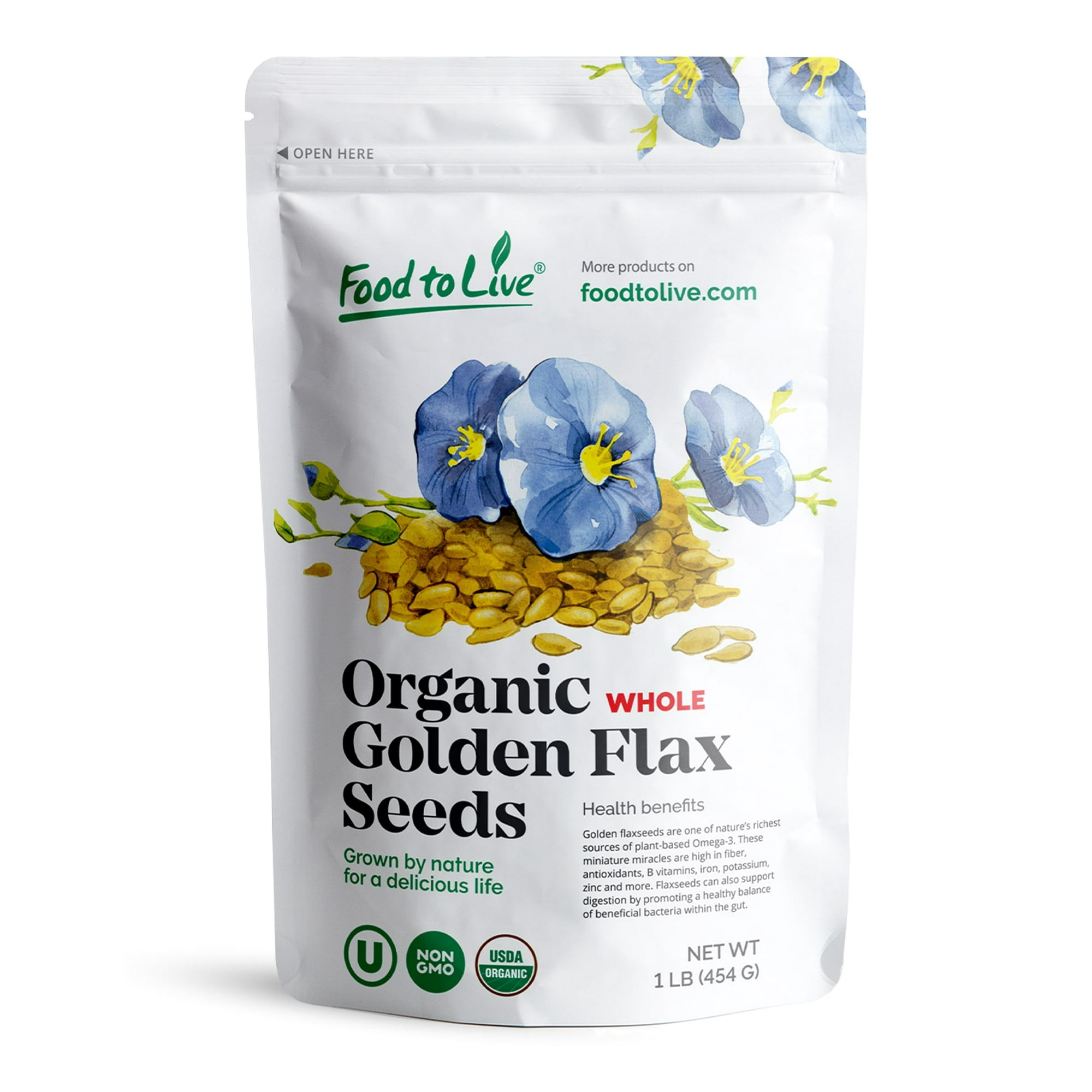 Organic Golden Flax Seeds