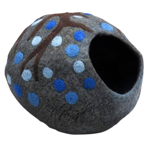 Wool Cat Cave Bed